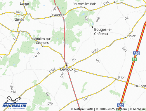 Mappa MICHELIN Le Méez - ViaMichelin