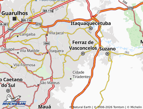 Mapa MICHELIN Lajeado - ViaMichelin