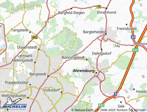 MICHELIN Laberg map - ViaMichelin