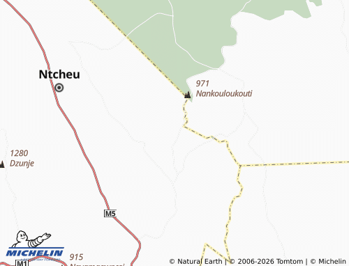 MICHELIN Mpoya map - ViaMichelin