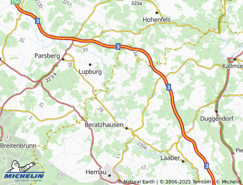 MICHELIN-Landkarte Schwarzenthonhausen - ViaMichelin