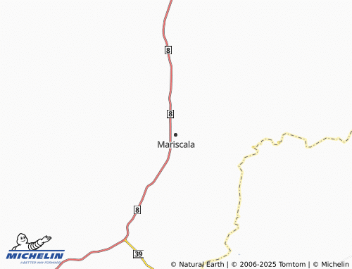 MICHELIN Mariscala map - ViaMichelin