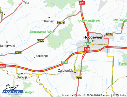 Mapa MICHELIN Echten - ViaMichelin