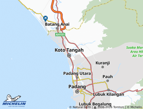 Mapa MICHELIN Bungo Pasang - ViaMichelin