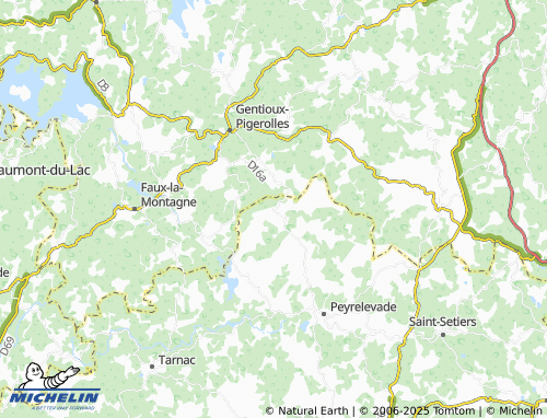 MICHELIN-Landkarte Le Rat - ViaMichelin