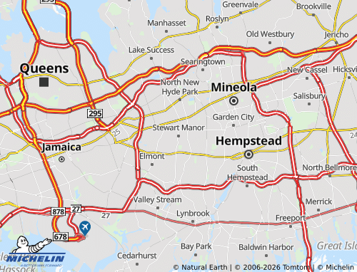 Mapa MICHELIN Stewart Manor - ViaMichelin