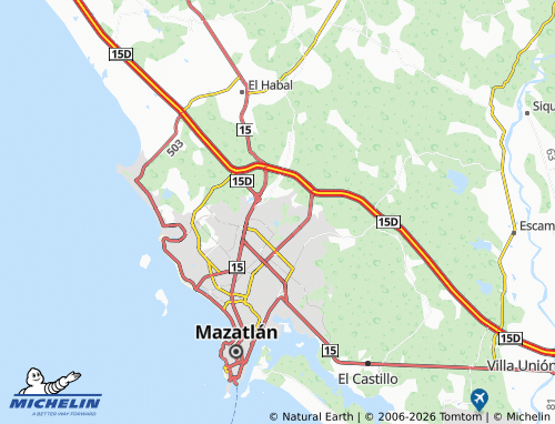 Mapa MICHELIN Nuevo Milenio - ViaMichelin