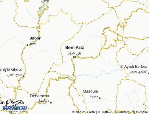 Kaart MICHELIN Bani Azeez - ViaMichelin