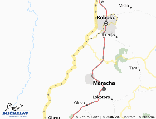 MICHELIN Agbulio map - ViaMichelin
