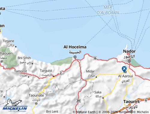 MICHELIN al-Husaymah map - ViaMichelin