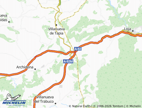 Mappa MICHELIN Barriada de Salinas - ViaMichelin