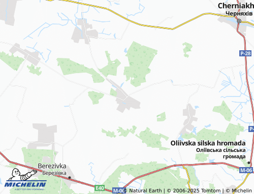 MICHELIN Vilsk map - ViaMichelin