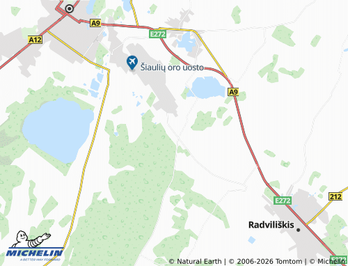 Mappa MICHELIN Šilėnai prie Šiauliai - ViaMichelin