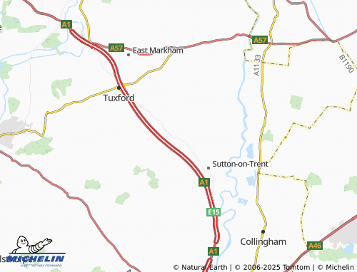 Mappa MICHELIN Weston - ViaMichelin