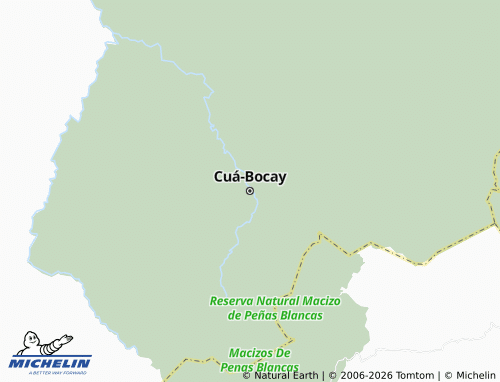 Mappa MICHELIN Cuá-Bocay - ViaMichelin
