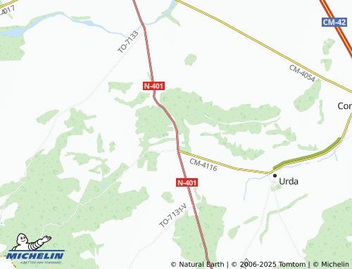 MICHELIN La Pedrera map - ViaMichelin