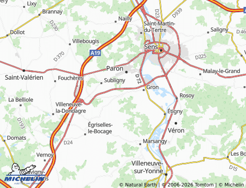 Mappa MICHELIN Collemiers - ViaMichelin