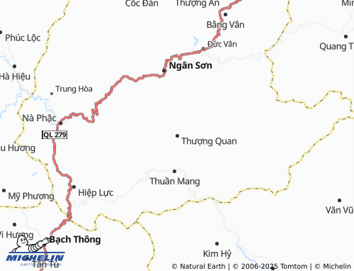 MICHELIN Thượng Quan map - ViaMichelin