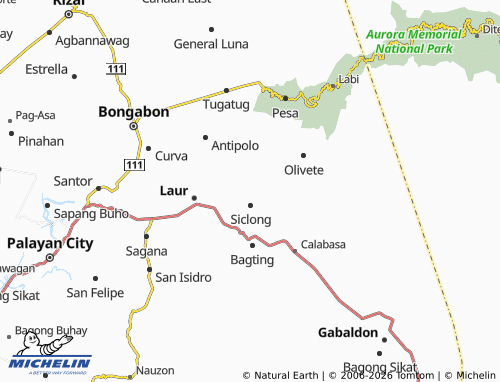 MICHELIN San Fernando map - ViaMichelin