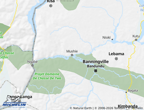 Mapa MICHELIN Mushie - ViaMichelin