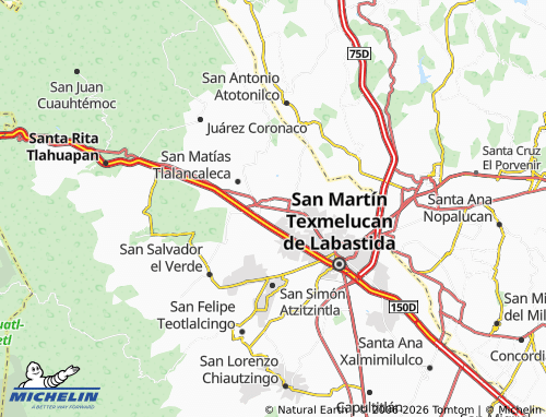 Mappa MICHELIN San Lucas El Grande - ViaMichelin