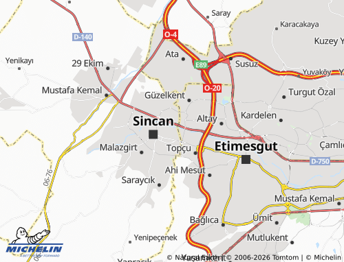 Mappa MICHELIN Plevne - ViaMichelin