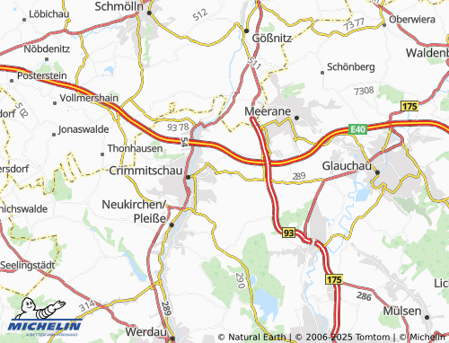 Mappa MICHELIN Gablenz - ViaMichelin