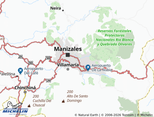 MICHELIN La Estrella map - ViaMichelin