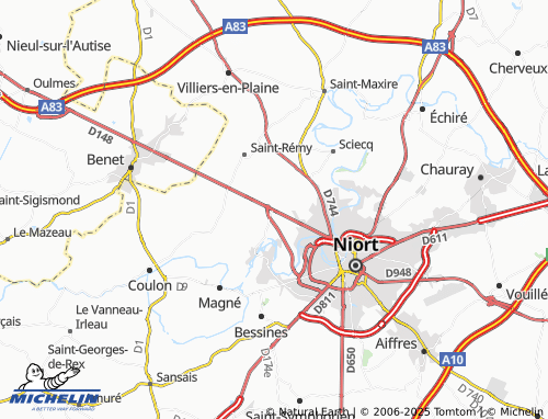 Mapa MICHELIN Buffevent - ViaMichelin