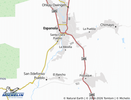 Kaart MICHELIN La Mesilla - ViaMichelin