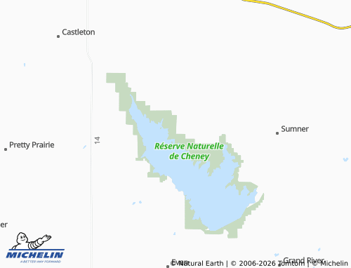 Mappa MICHELIN Ninnescah - ViaMichelin