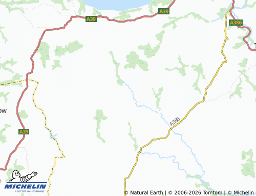 Mapa MICHELIN West Putford - ViaMichelin