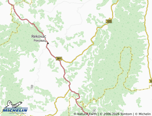 Mapa MICHELIN Vukmanovac - ViaMichelin