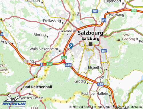 Mapa MICHELIN Eichetsiedlung - ViaMichelin