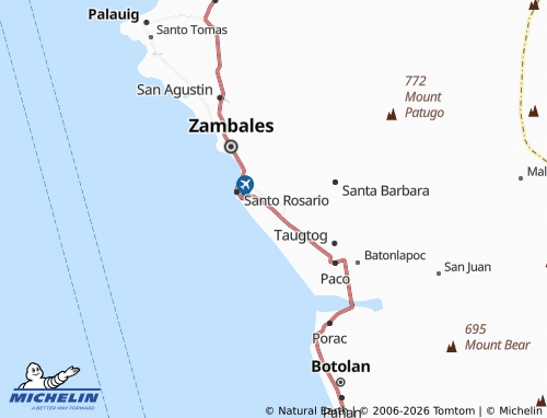 MICHELIN Zone 5 Poblacion map - ViaMichelin