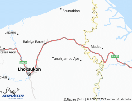 MICHELIN Arongan Lise map - ViaMichelin