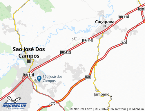 Mapa MICHELIN Jardim Coqueiro - ViaMichelin