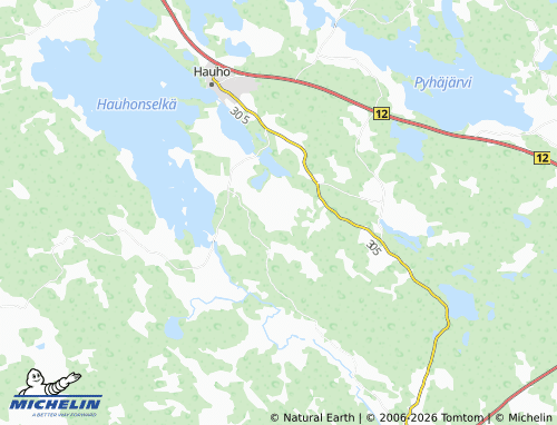 MICHELIN-Landkarte Tuittula - ViaMichelin