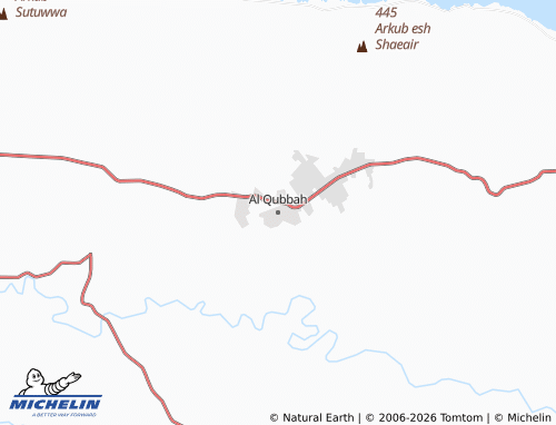 MICHELIN Al Qubbah map - ViaMichelin