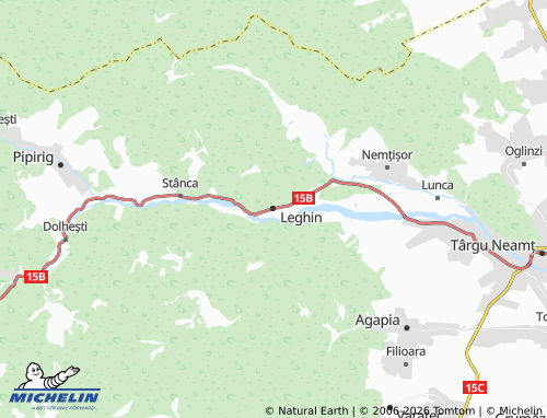 Mapa MICHELIN Leghin - ViaMichelin