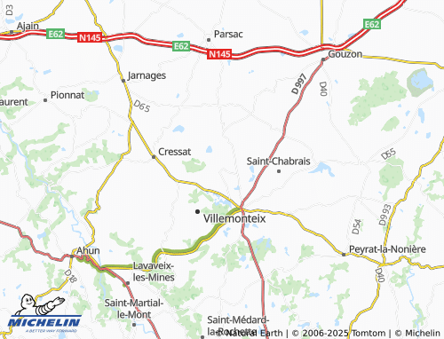 MICHELIN Saint-Dizier-la-Tour map - ViaMichelin