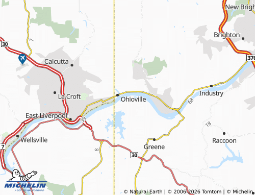 Mappa MICHELIN Georgetown - ViaMichelin