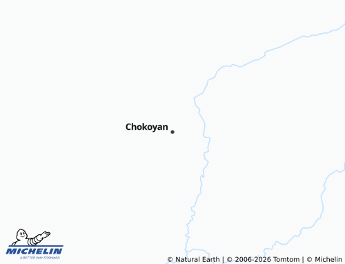 Carte MICHELIN Chokoyan - ViaMichelin