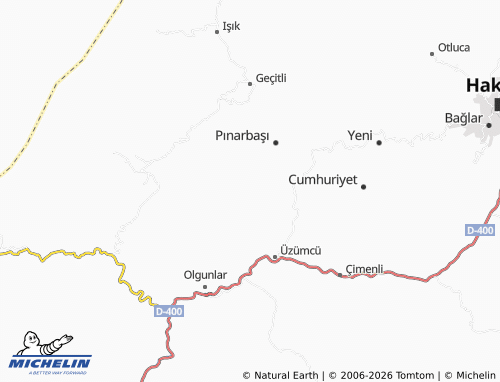 Mapa MICHELIN Bağlarbaşı - ViaMichelin