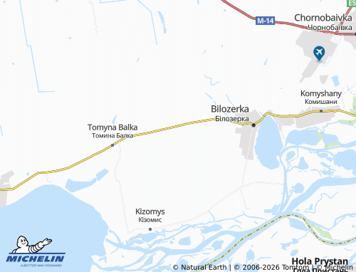 Mappa MICHELIN Rozlyv - ViaMichelin