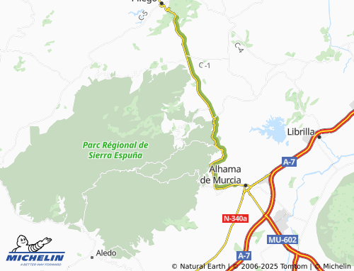 MICHELIN El Berro map - ViaMichelin