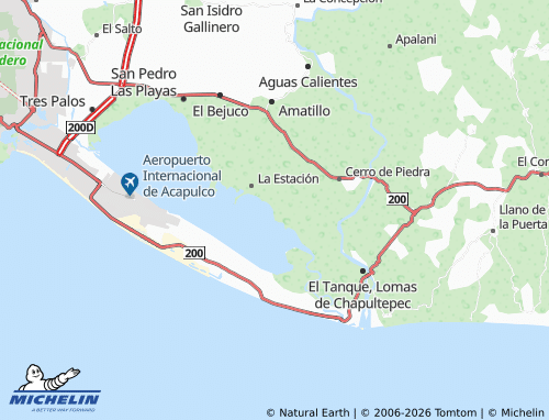 Mappa MICHELIN Laguna del Quemado - ViaMichelin