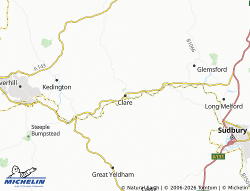 Carte MICHELIN Clare - ViaMichelin