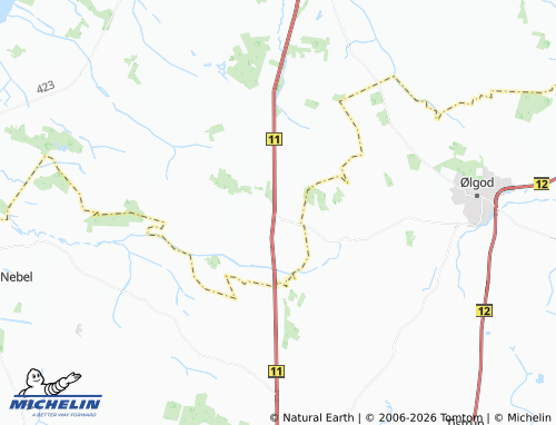 Mappa MICHELIN Lyne - ViaMichelin