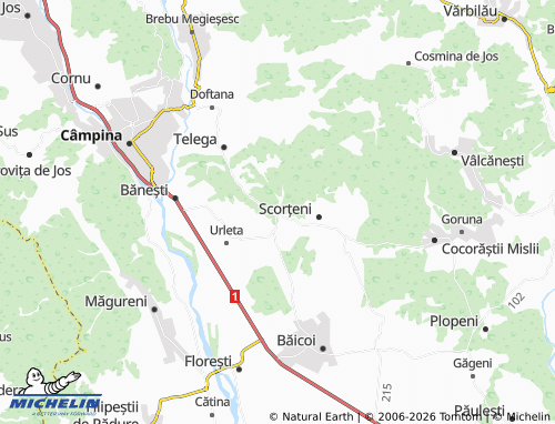 Carte MICHELIN Mislea - ViaMichelin